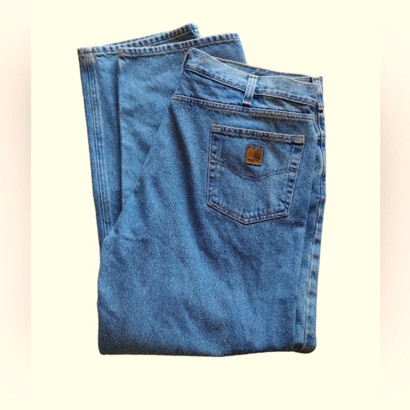Carhartt 42 x 32 mens relaxed fit denim jeans. EXCELLENT condition! Prel… - Picture 2 of 6